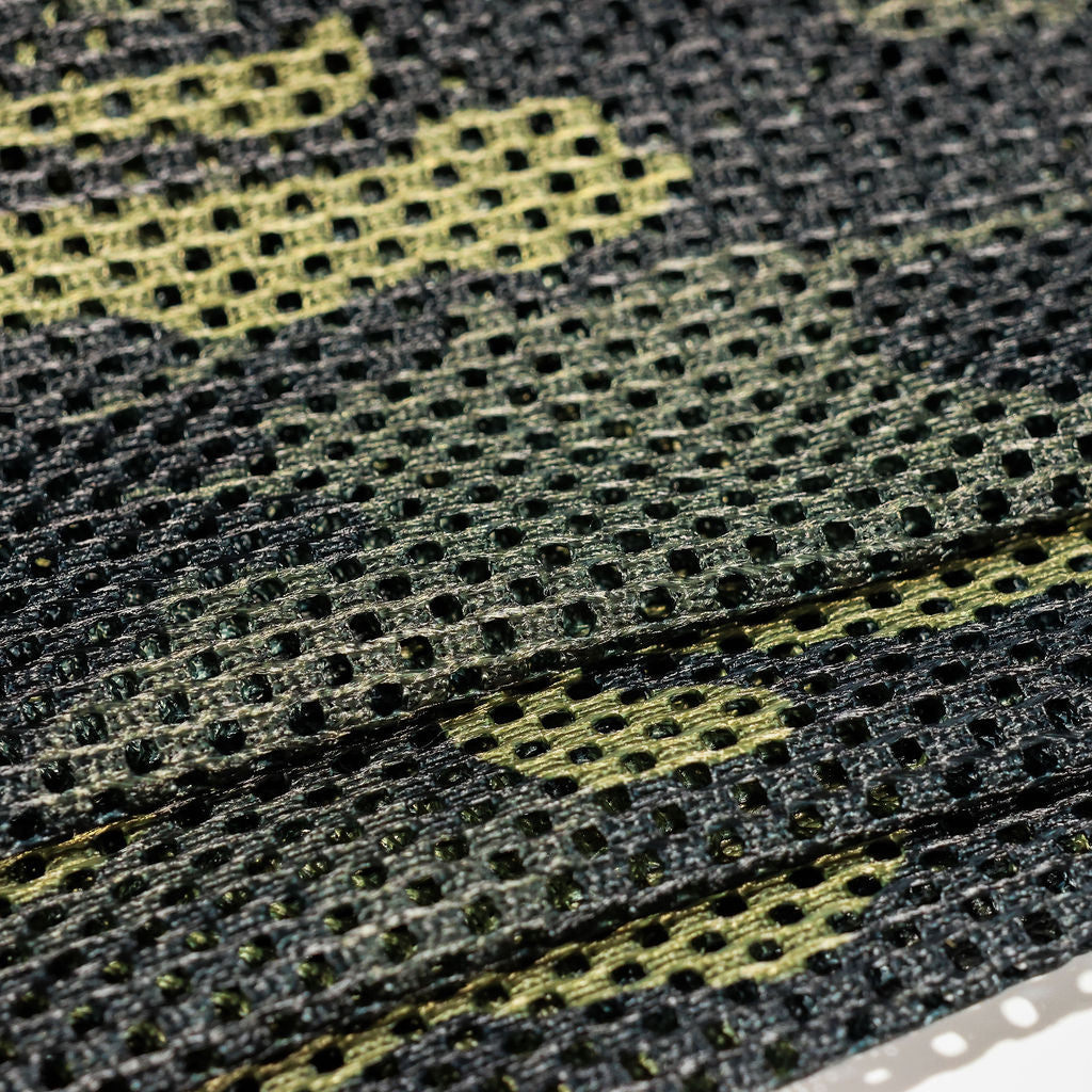 300D Multicam Black Mesh by the metre