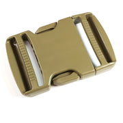 ITW GTSR Side Release Buckle 2" Dual Ladder Lock Tan-499