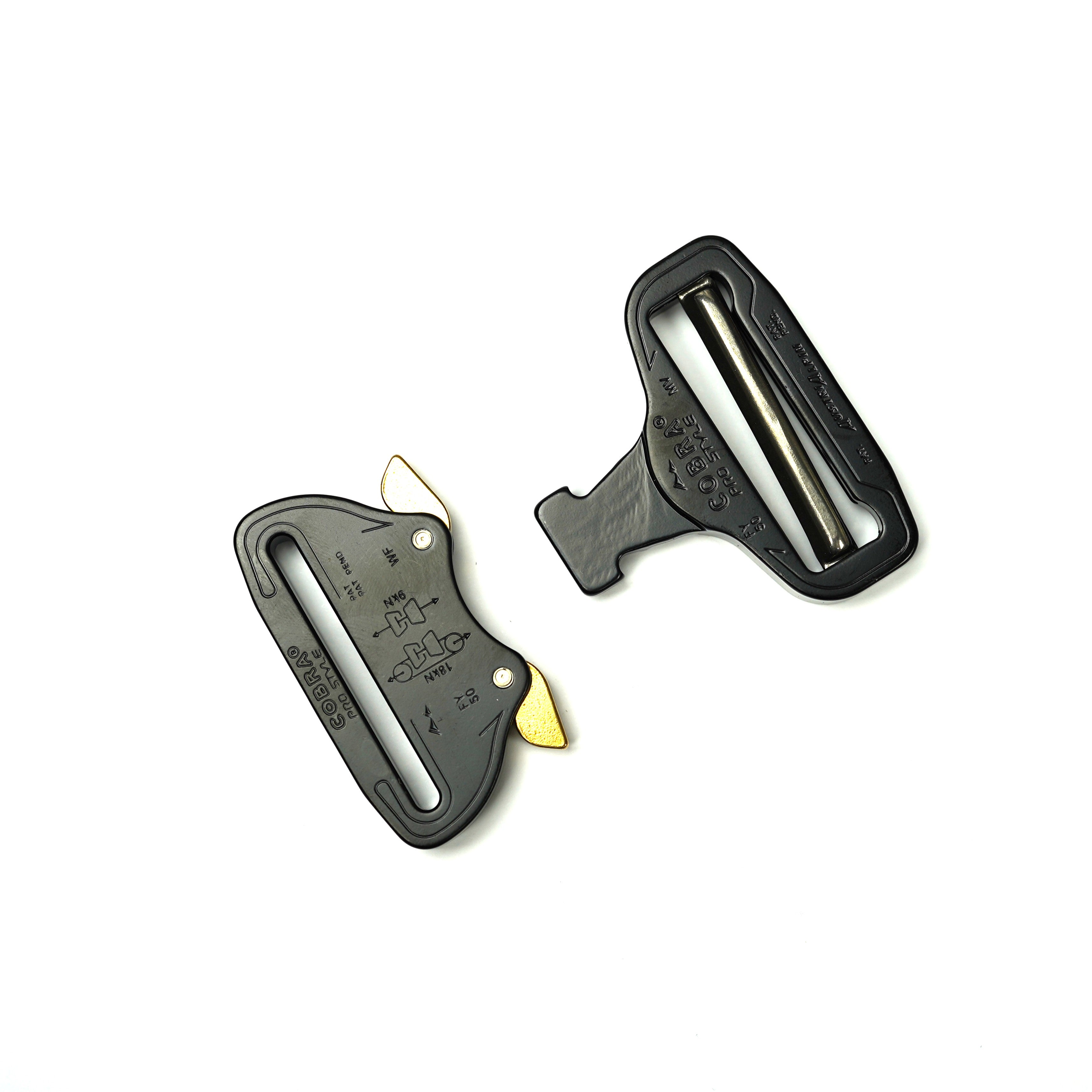 AustriAlpin COBRA 50mm / 2" Cobra Buckle Black XL Clips