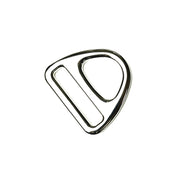 M8Tex Steel Triangle D-Ring 2" 50mm Nickel
