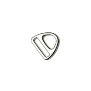 M8Tex Steel Triangle D-Ring 1" 25mm Nickel