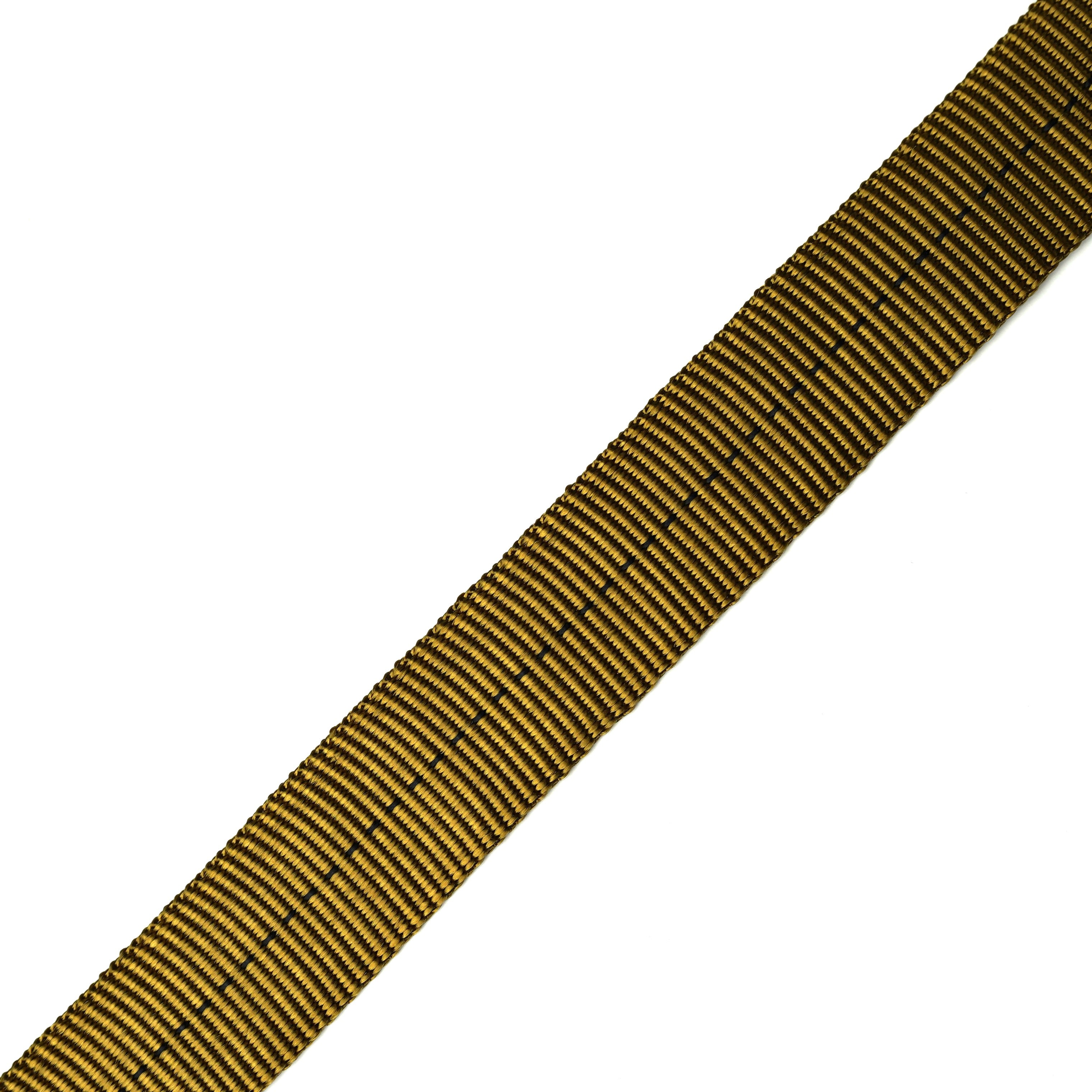 MIL-W-5625 Tubular Nylon Webbing - Coyote Brown 1" / 25mm Wide