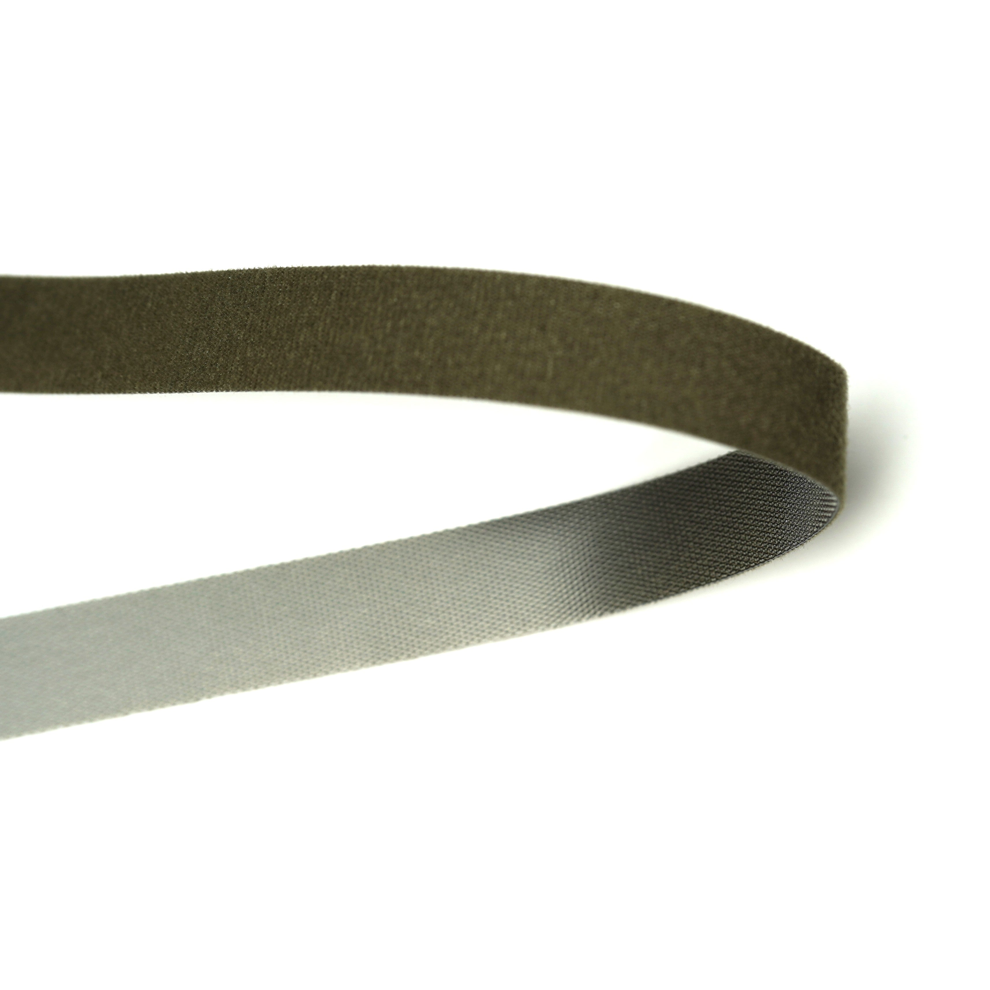 2" / 50mm Double Sided Hook and Loop Ranger Green per Metre