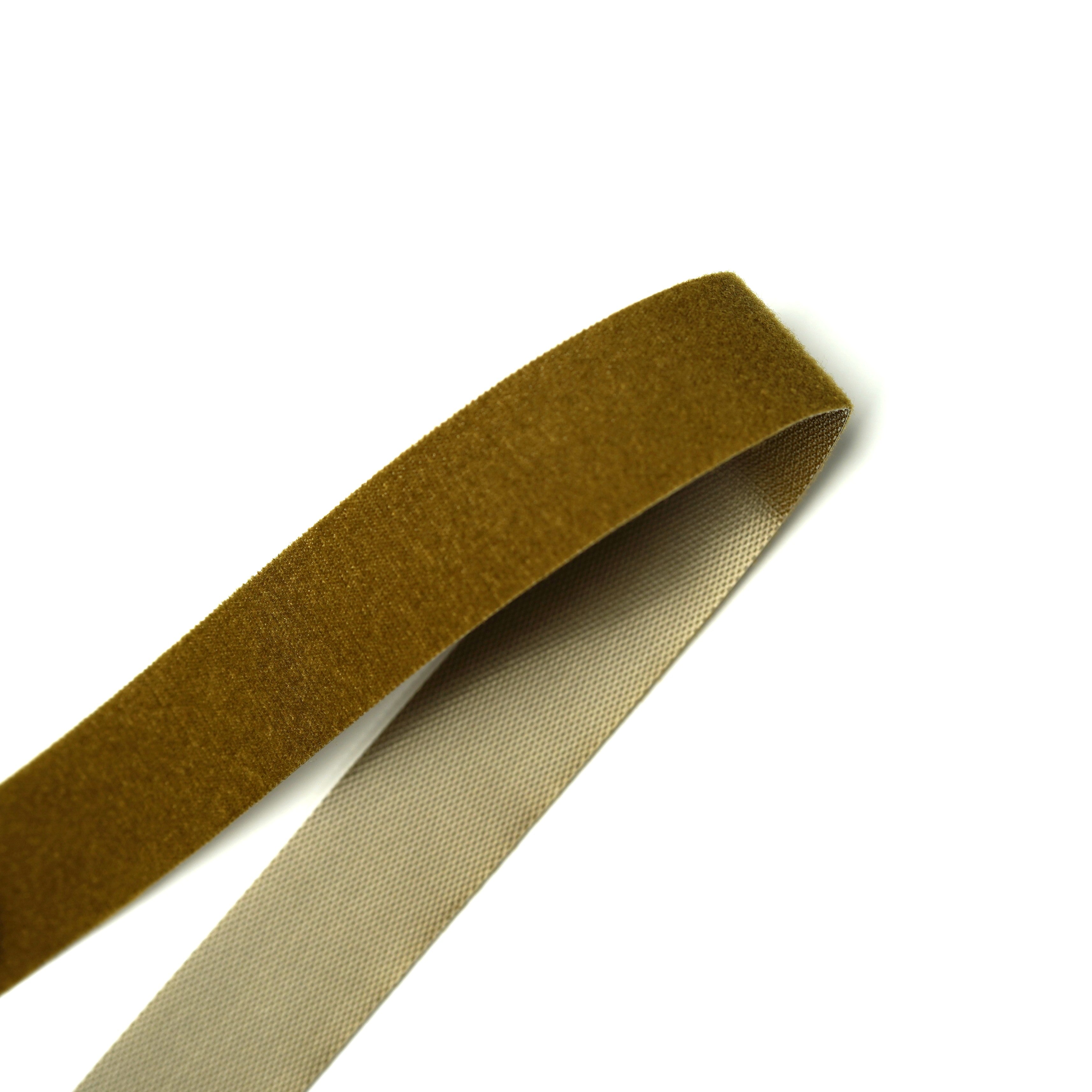 2" / 50mm Double Sided Hook and Loop Coyote Brown per Metre