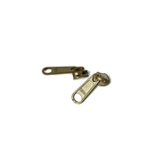 #5 IDEAL Coyote Brown Zipper Pull With Pull Tab