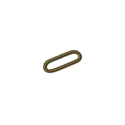 Metal 1"  Welded Oval Loops Coyote Brown