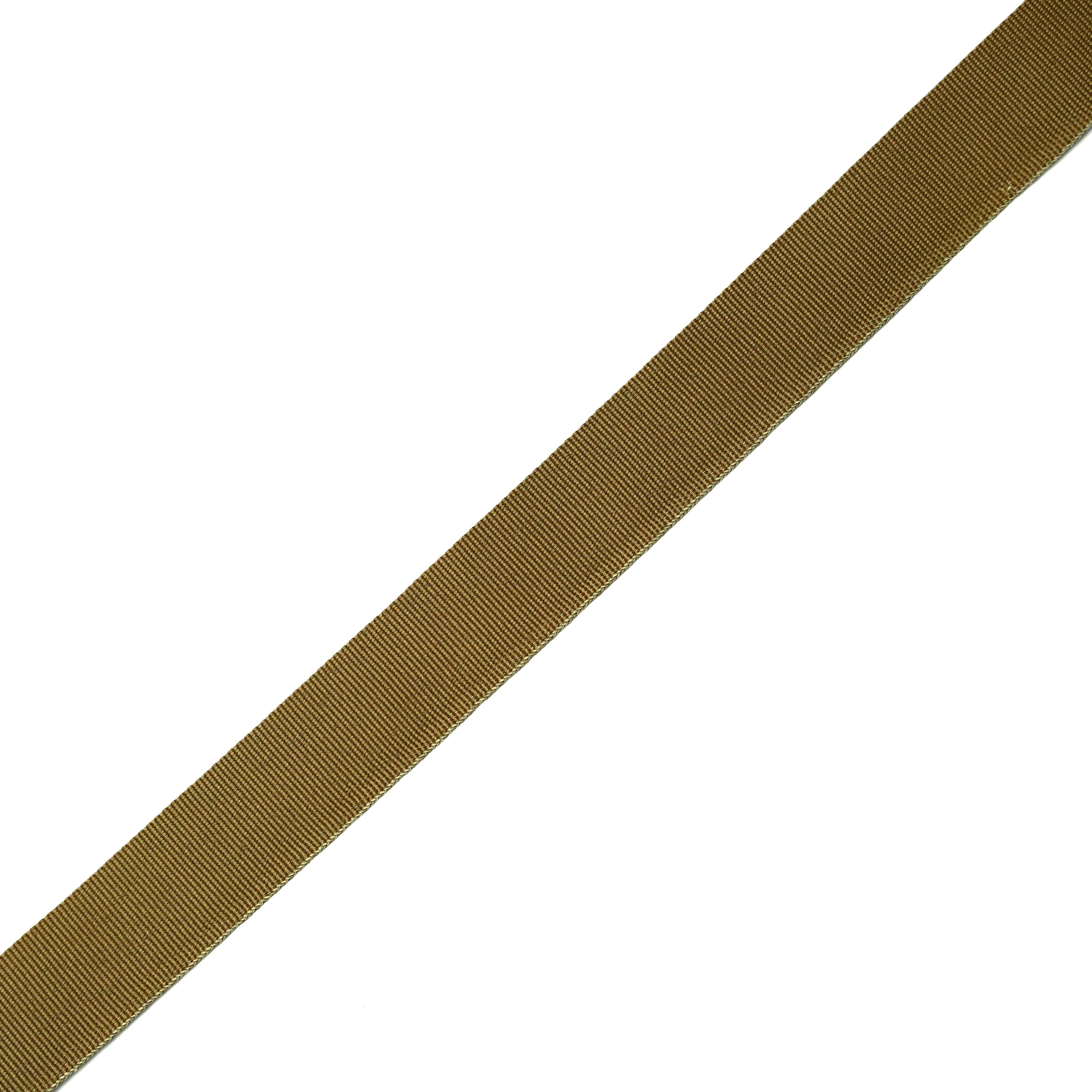 MIL-T-5038 Nylon Grosgrain Binding 3/4" Coyote Brown