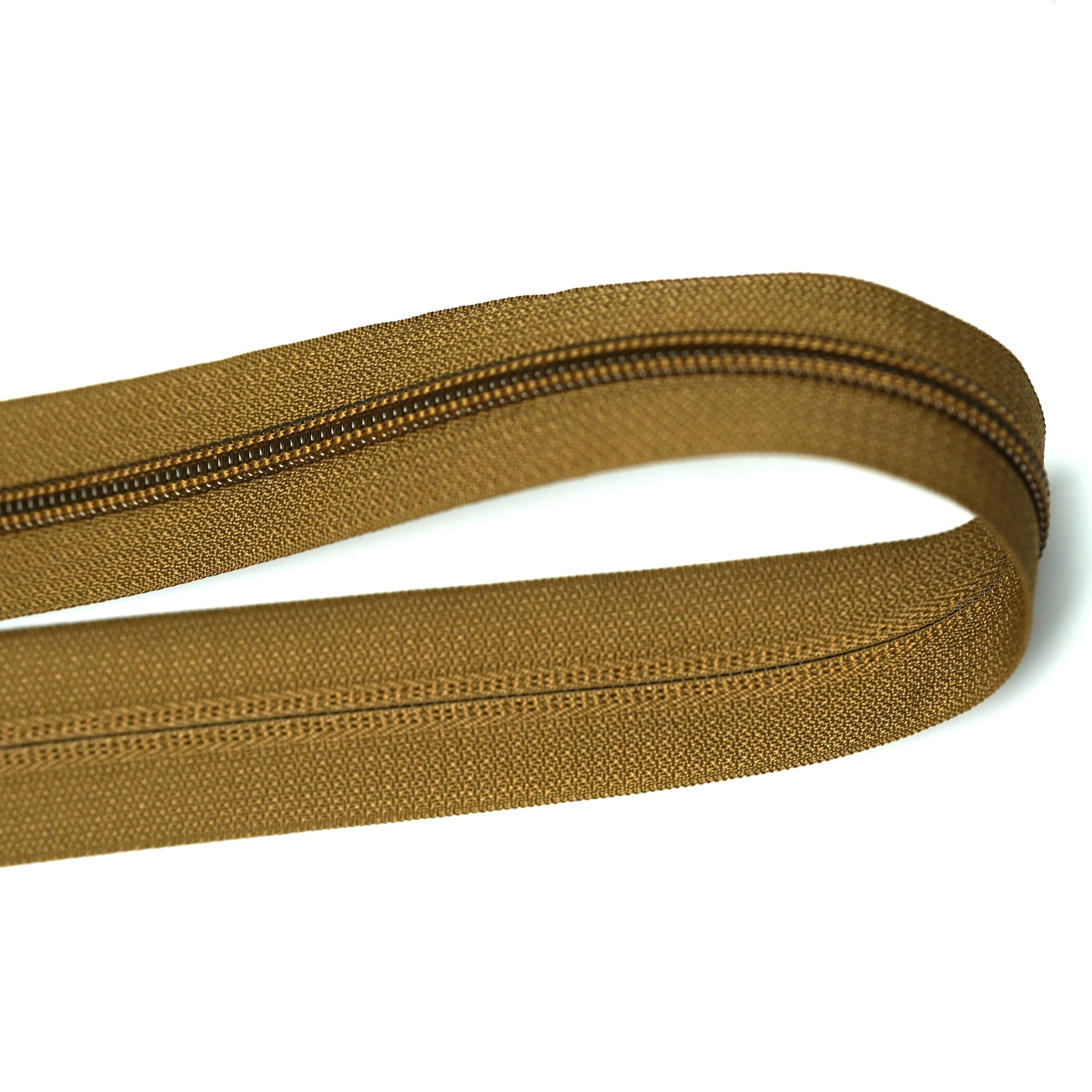 IDEAL #5 Mil-Spec Continuous Coil Zipper Marpat Coyote Brown per Metre