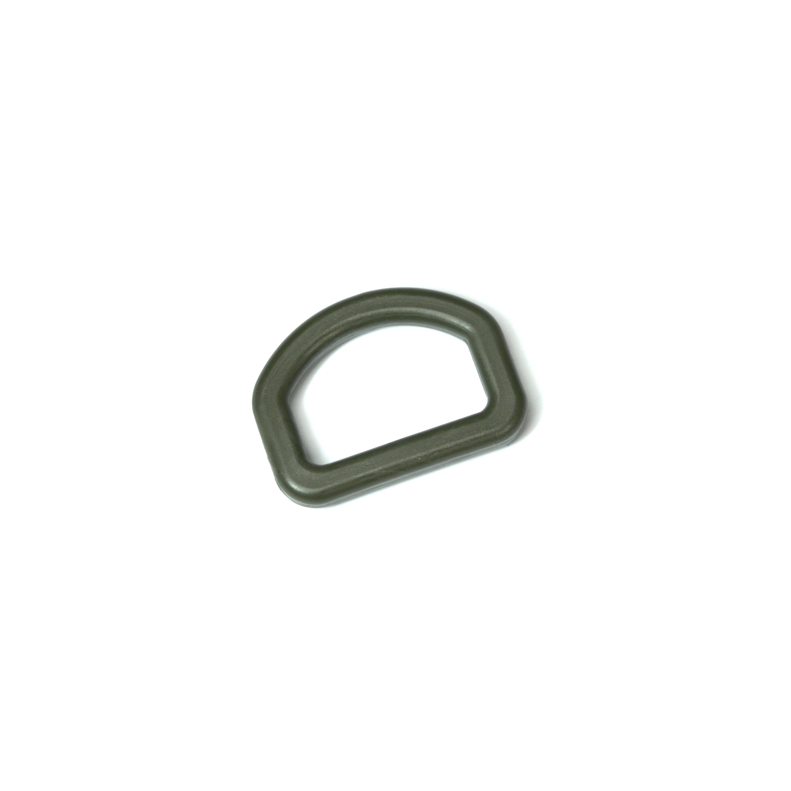 M8Tex 25mm Plastic D-Ring Ranger Green 5pcs