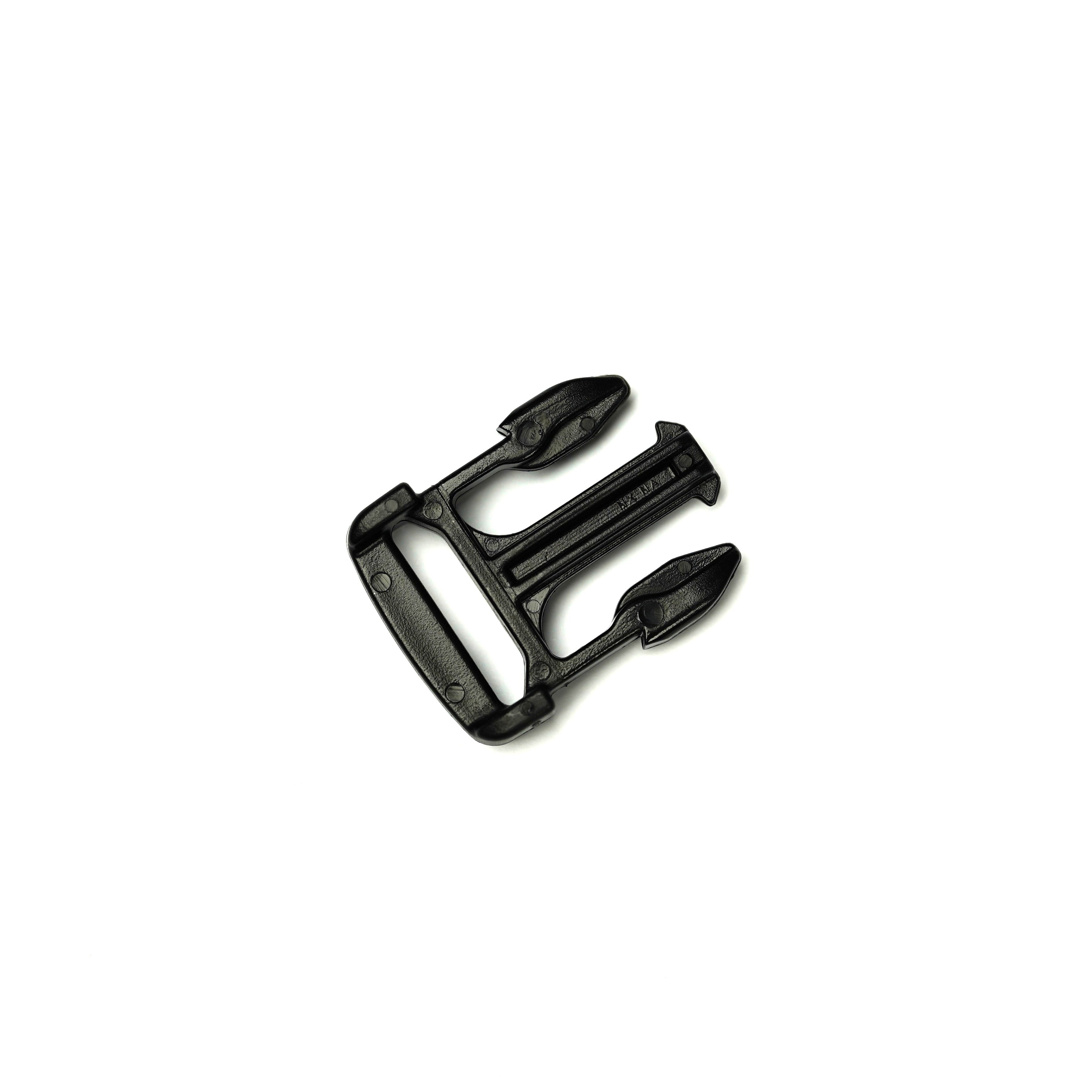 ITW GTSR Side Release Fixed Buckle 1" Male Black