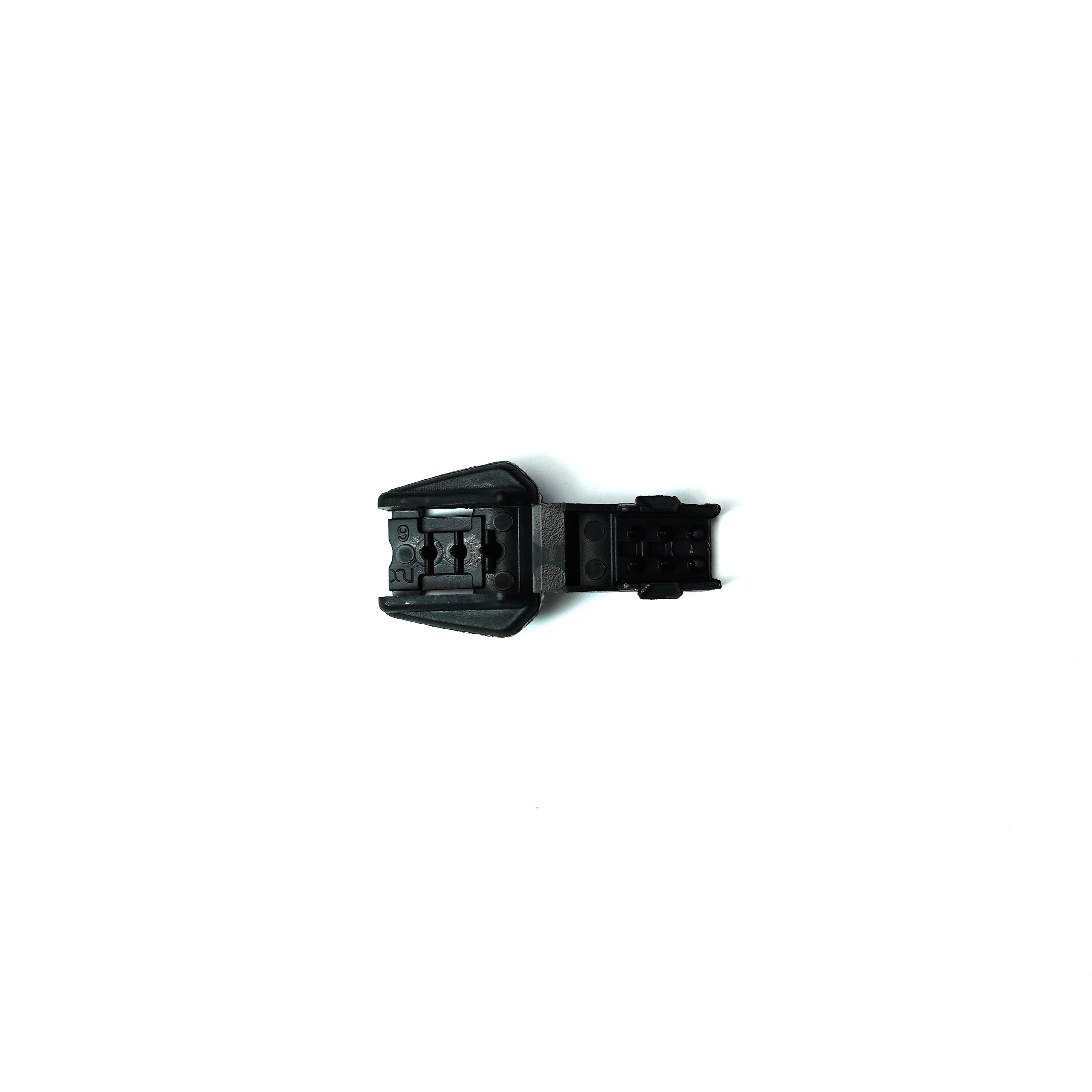 ITW Zipcord Zipper End Pull Black 5pcs