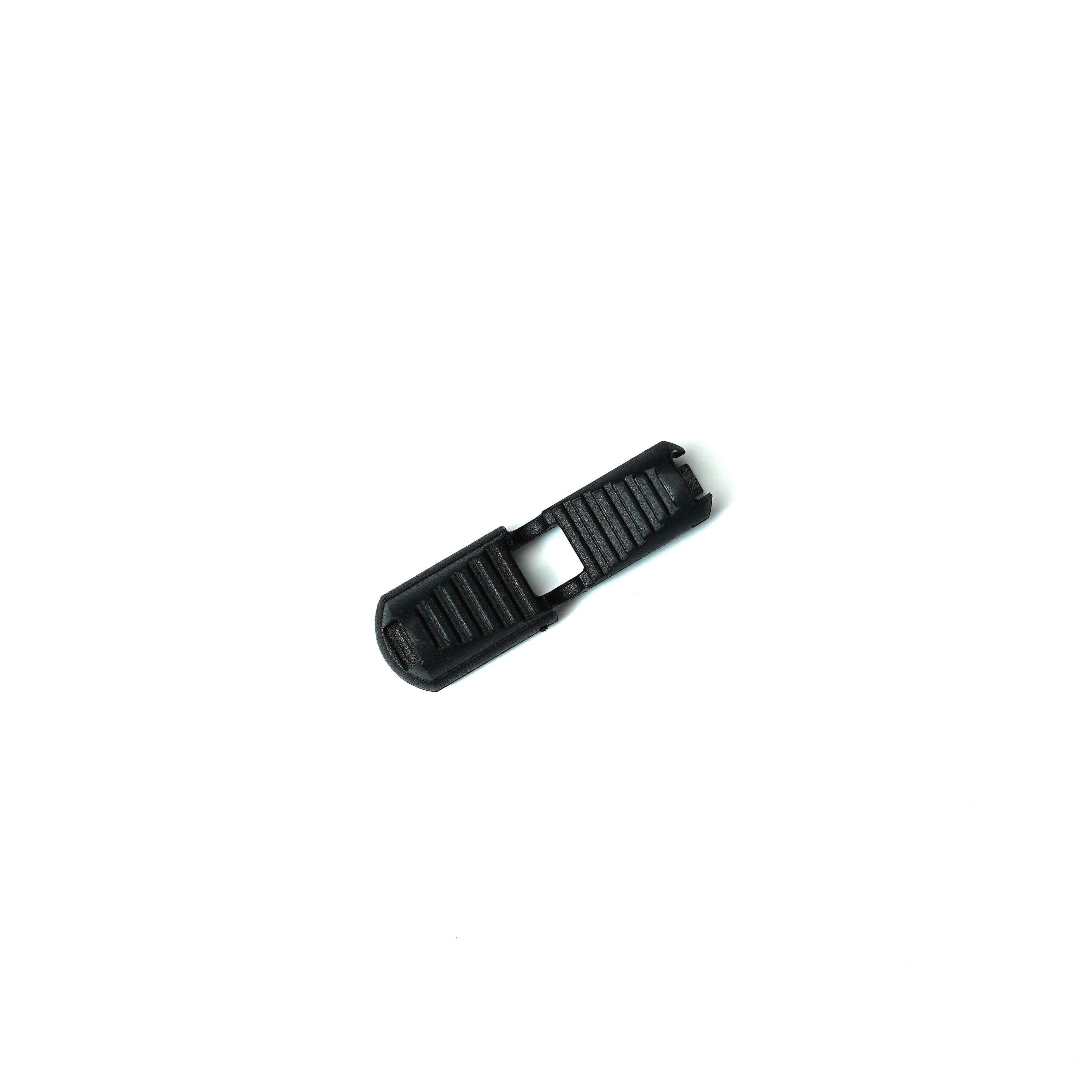 M8Tex Snapcord Zipper End Pull Black 5pcs