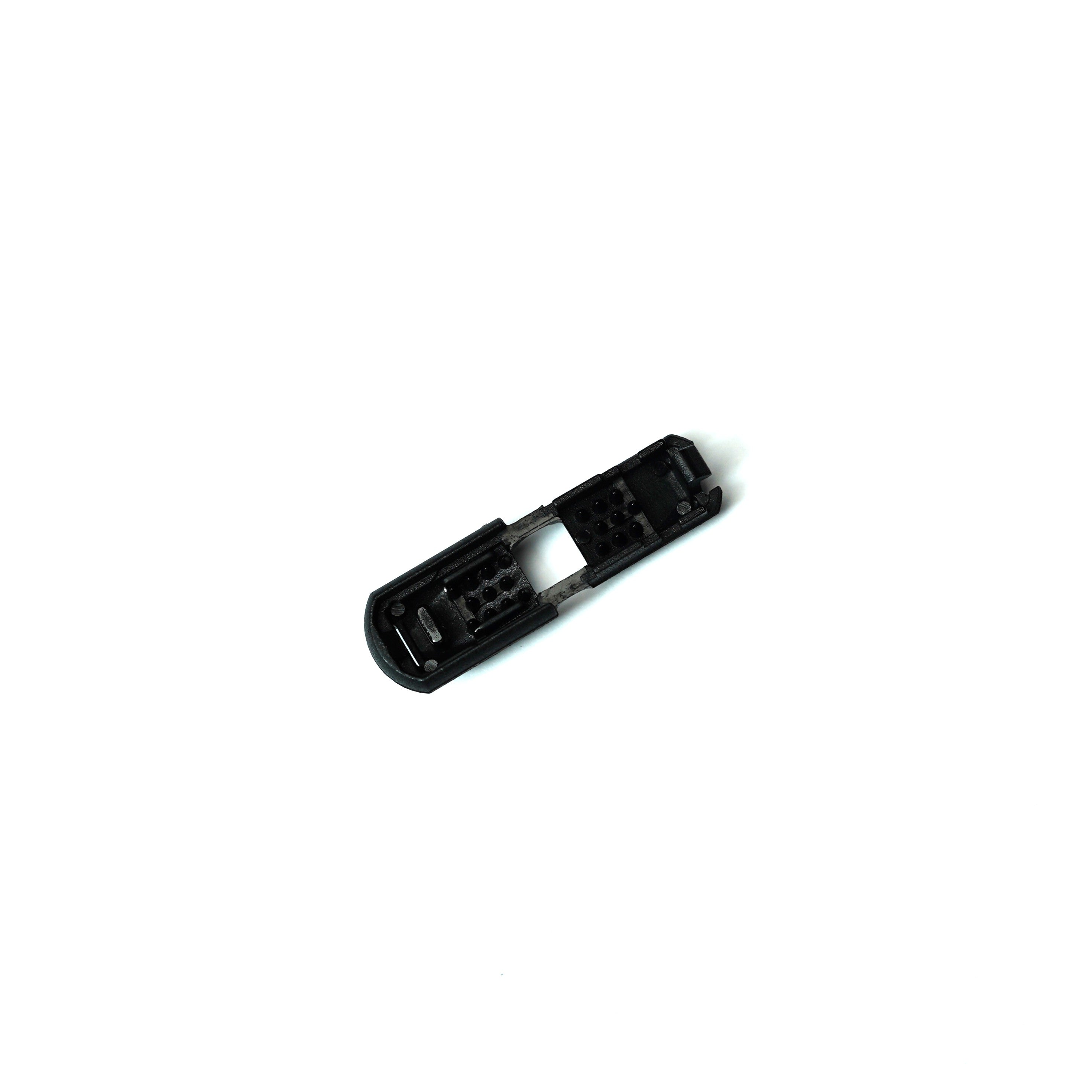 M8Tex Snapcord Zipper End Pull Black 5pcs
