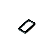 M8Tex Metal Rectangular Loop 25mm x 11mm Black
