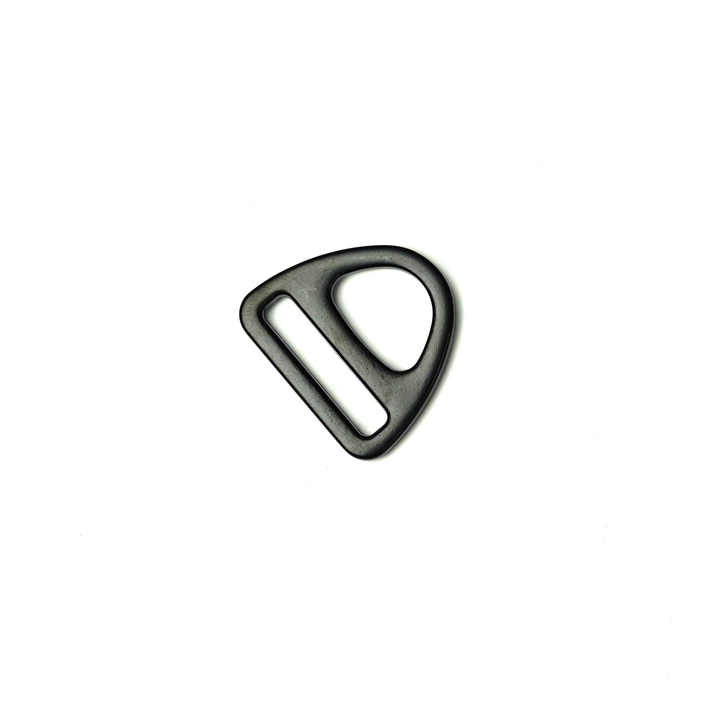 M8Tex Steel Triangle D-Ring 1" 25mm Black