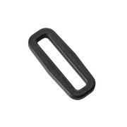 M8Tex Square Ring 25mm Black 5pcs