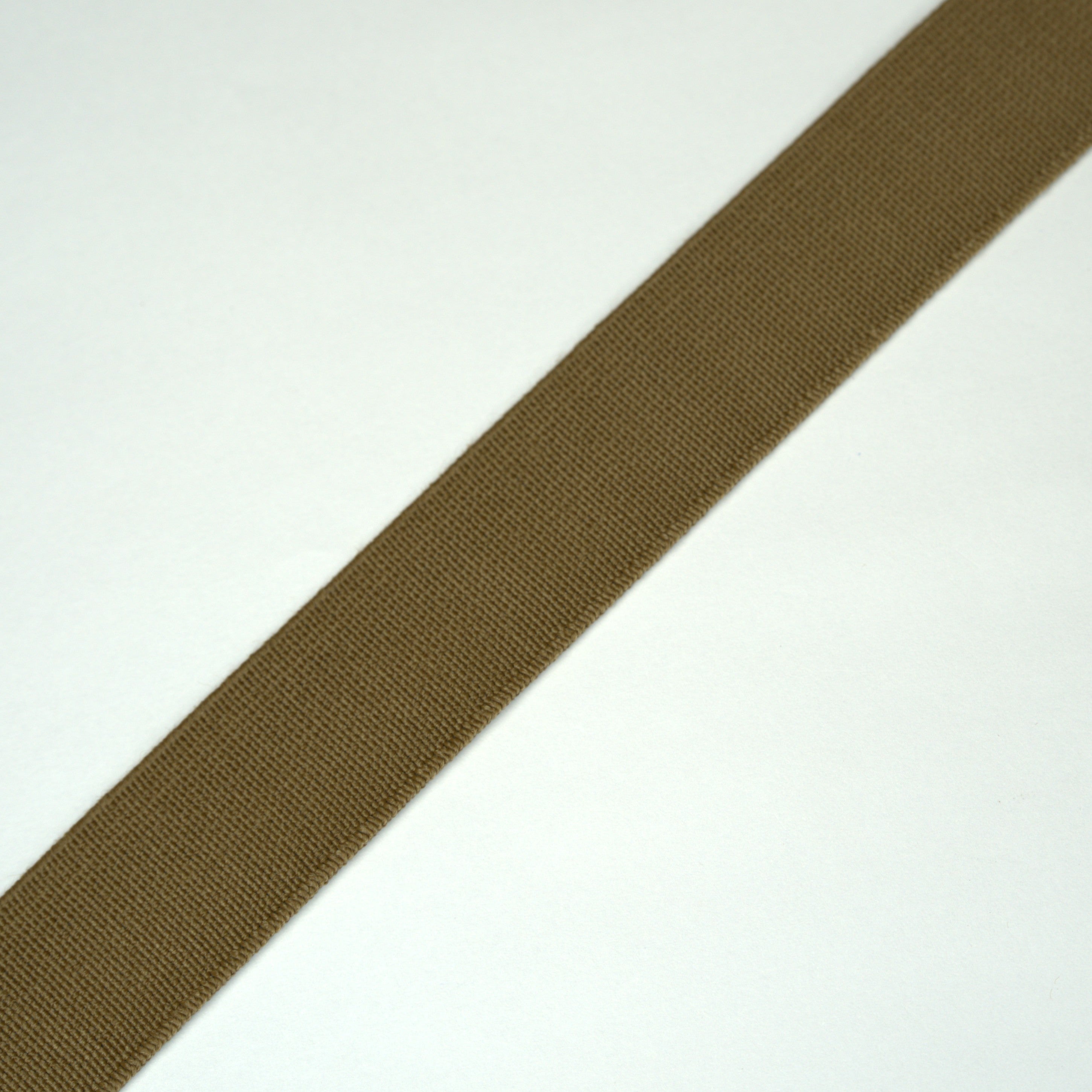 Coyote Brown Elastic 25mm per Metre