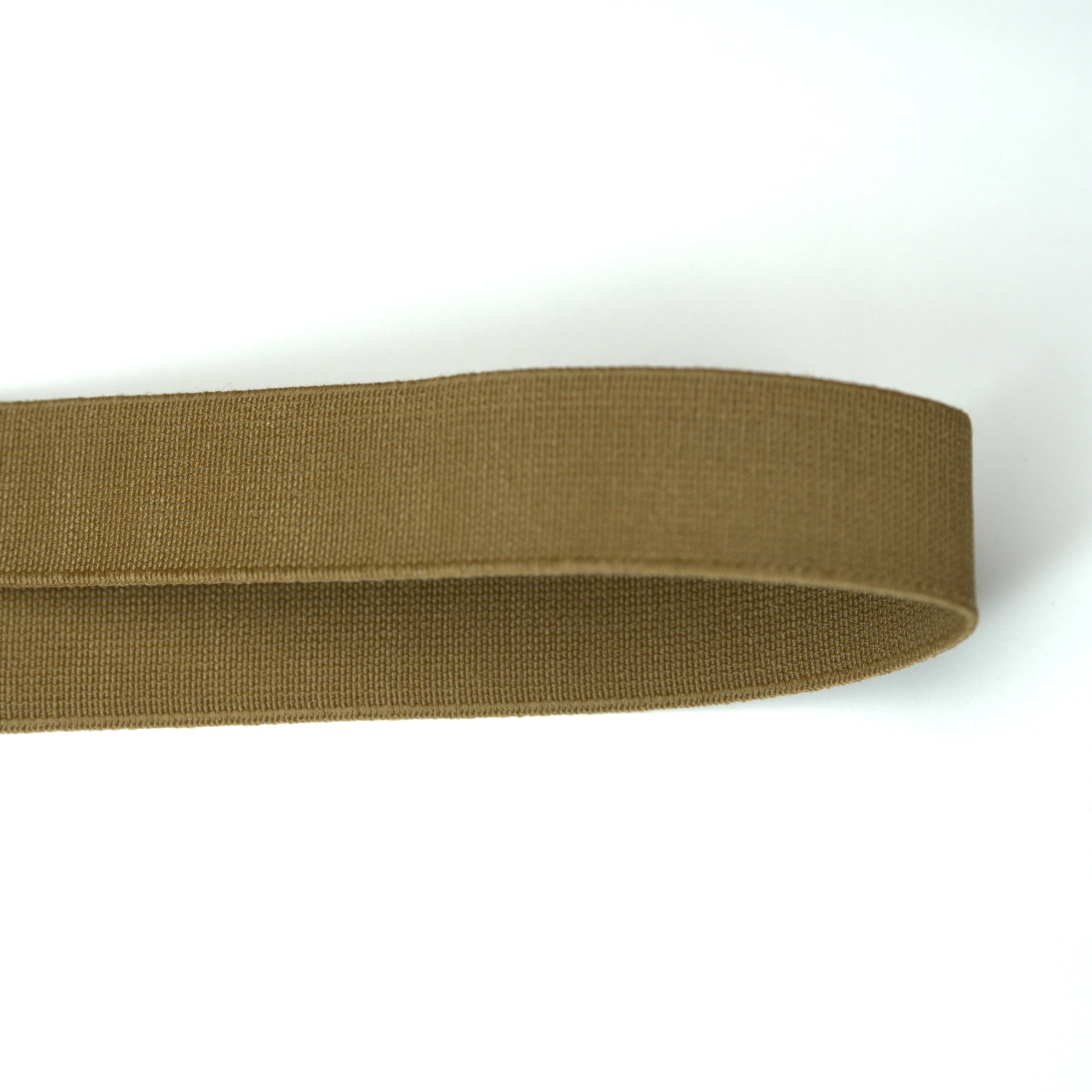 Coyote Brown Elastic 25mm per Metre