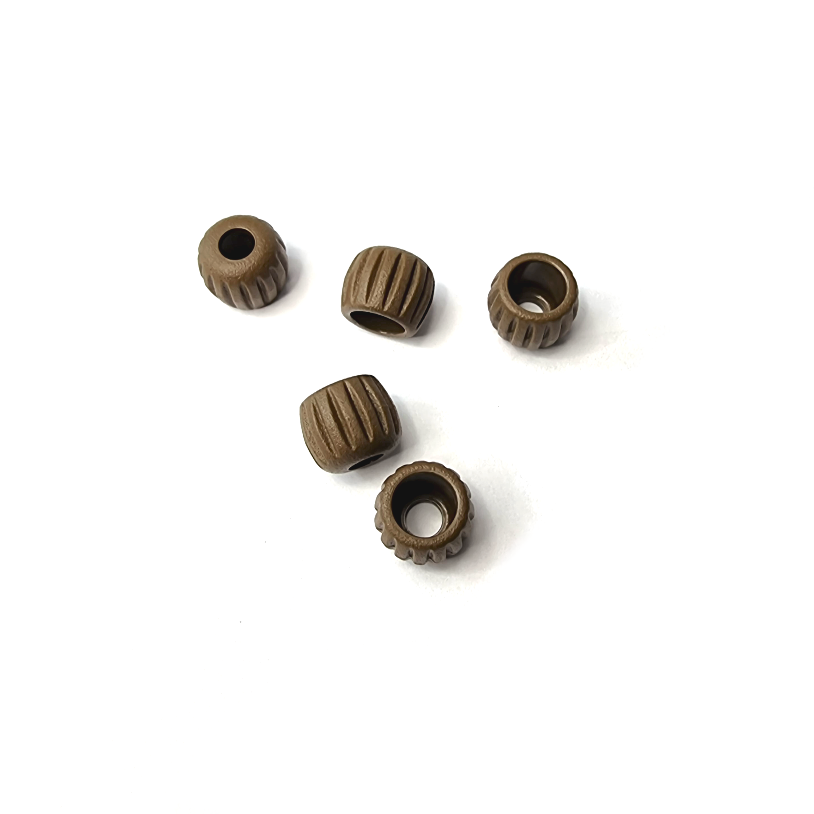 Duraflex Pull Bead Coyote Brown 5pcs