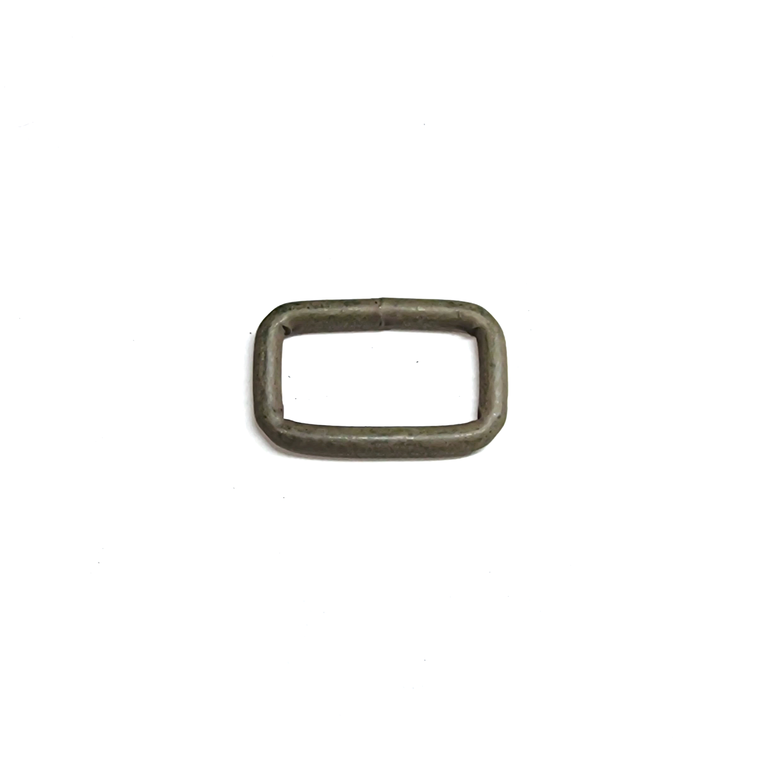 M8Tex Metal Rectangular Loop 25mm x 12.5mm Tan