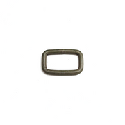 M8Tex Metal Rectangular Loop 25mm x 12.5mm Tan