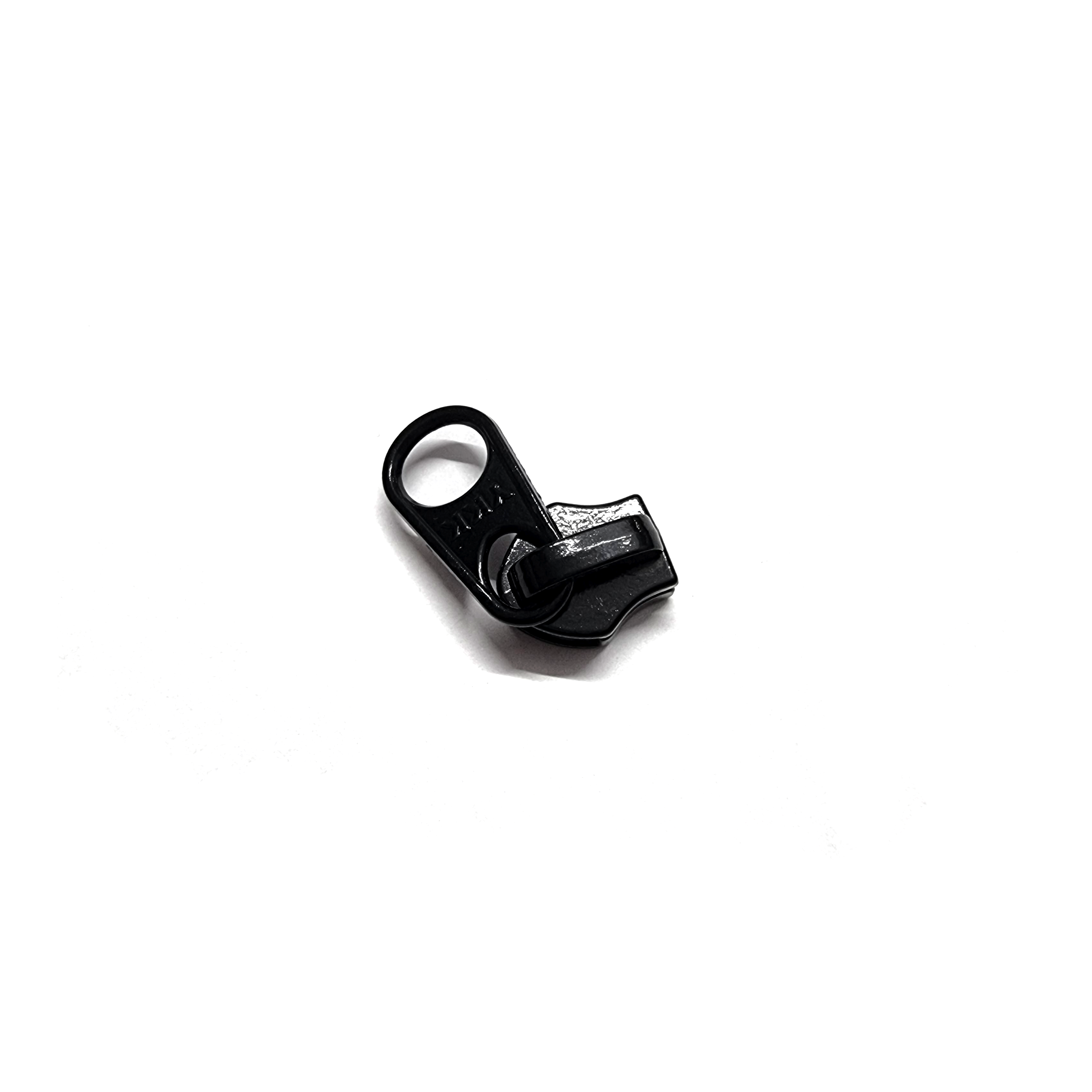 #8 YKK Reverse Zipper Pull With Short Pull Tab Black