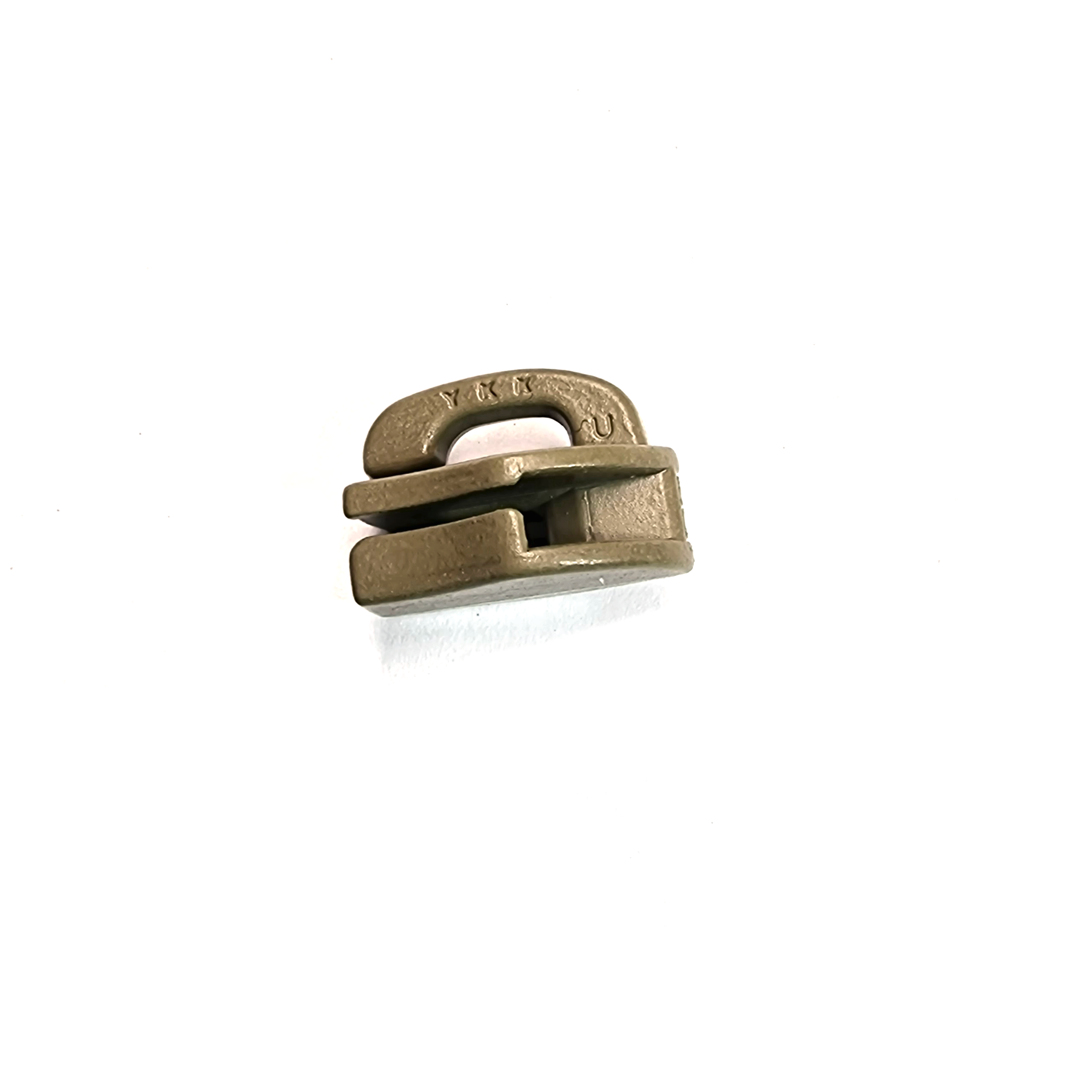 #8 YKK Reverse Zipper Pull With Closed Bale Tan 499