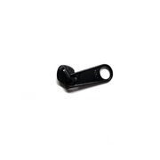 #8 YKK Reverse Zipper Pull With Pull Tab Black