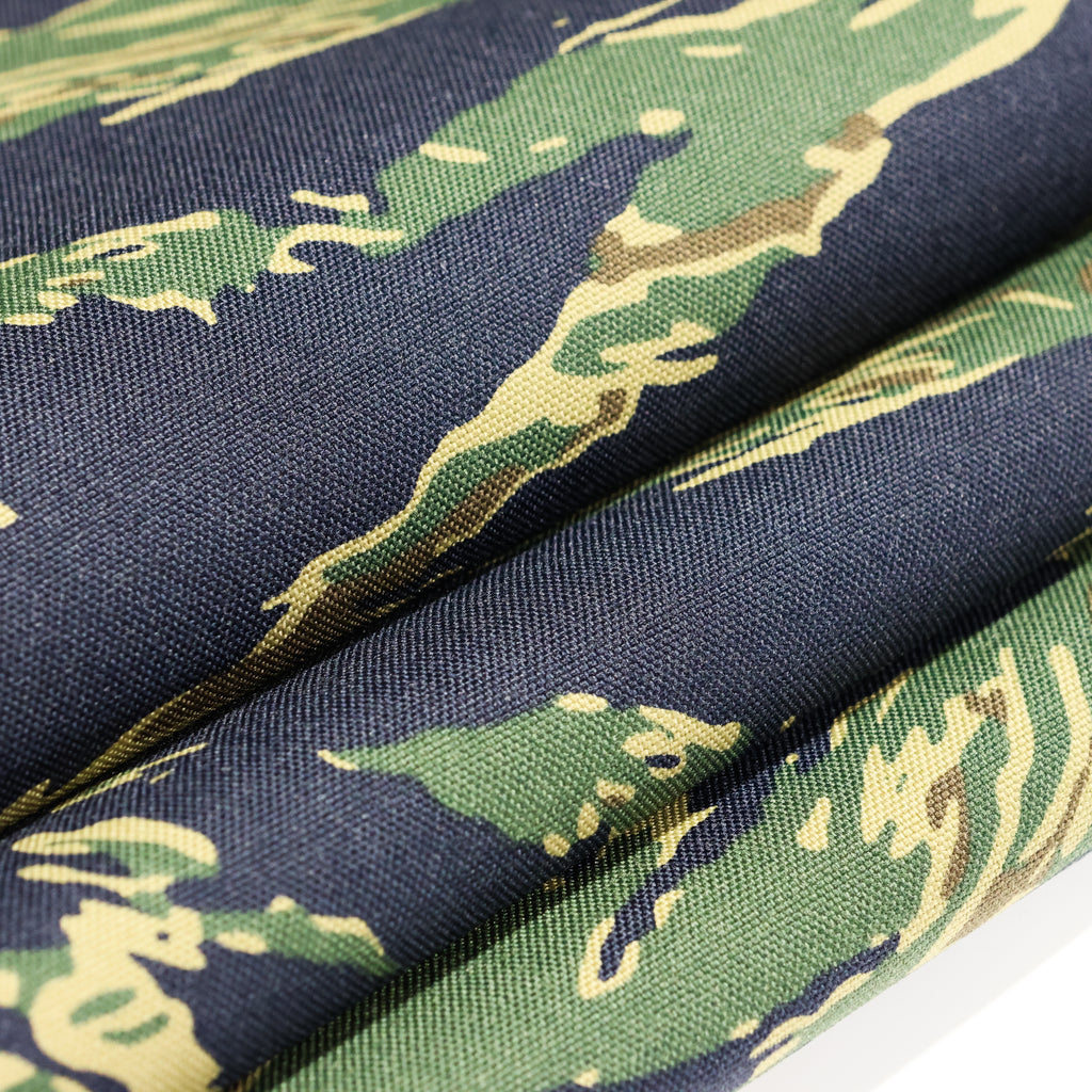 500D Vietnam Tiger Stripe (Navy) Nylon by the Metre