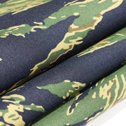 500D Vietnam Tiger Stripe (Navy) Nylon by the Metre