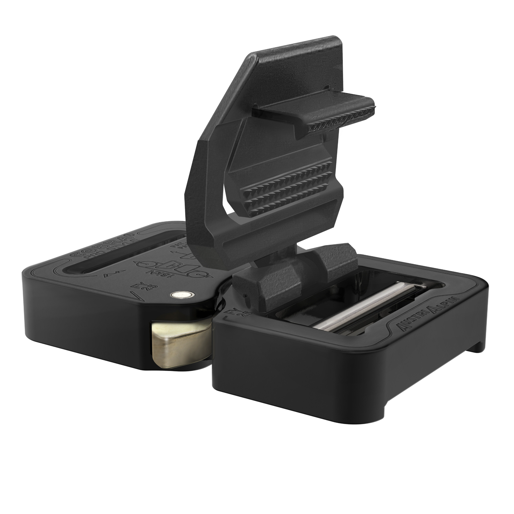 AustriAlpin 25mm / 1" Cobra Pro Style Snakebite Buckle Black